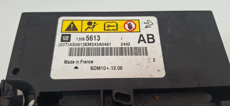 modulo airbag OPEL ASTRA J 13585613 13585613AB
