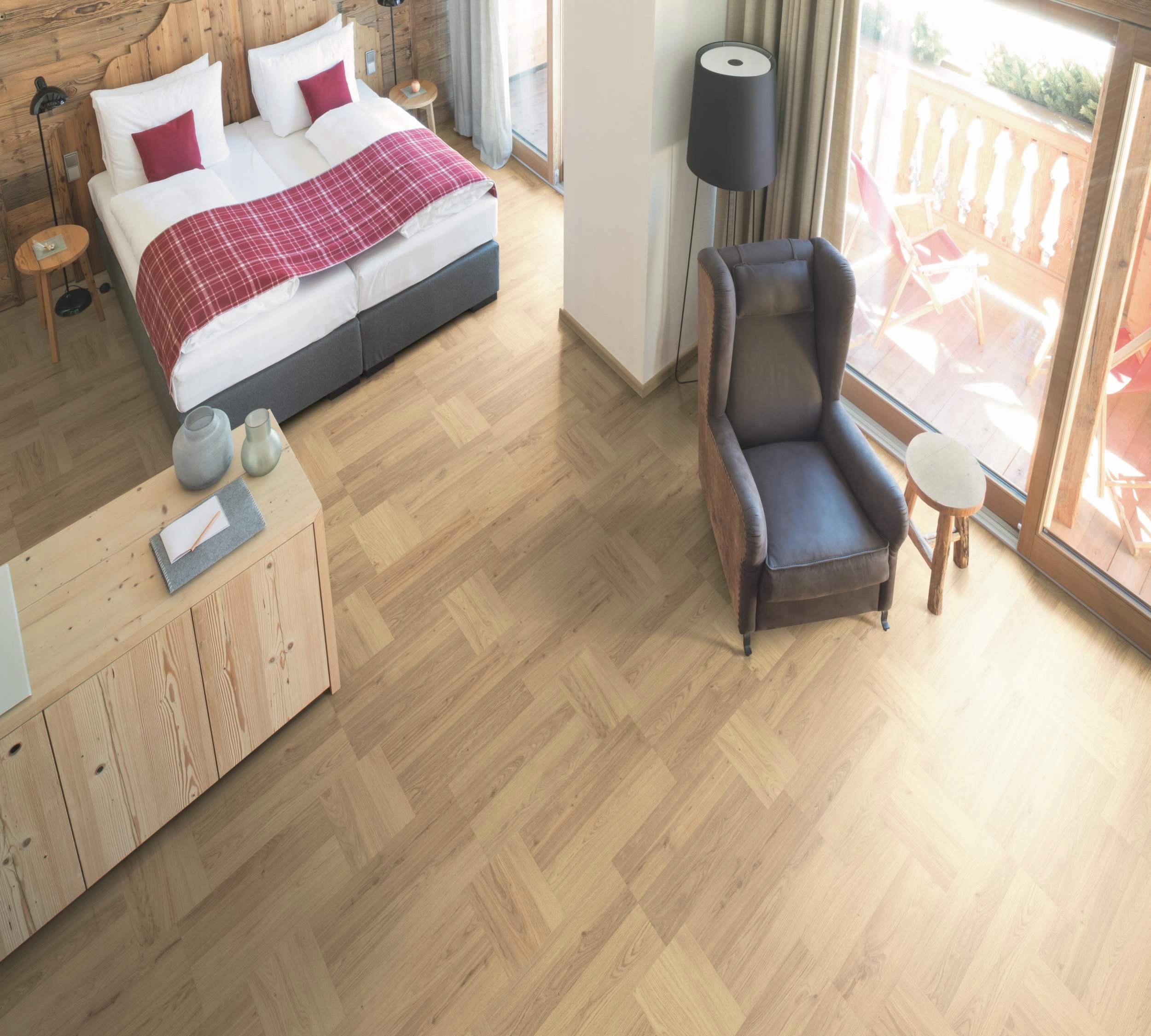 Panel podłogowy AC4 DĄB CLIFTON NATURALNY 2,53m Struktura drewna