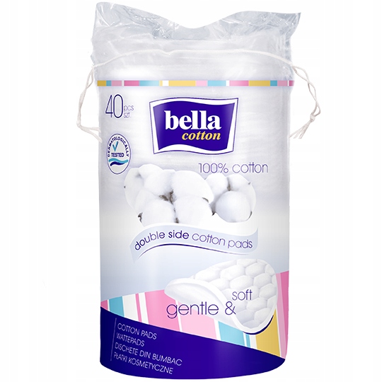

Płatki Kosmetyczne Bella Cotton Owalne 40 szt.