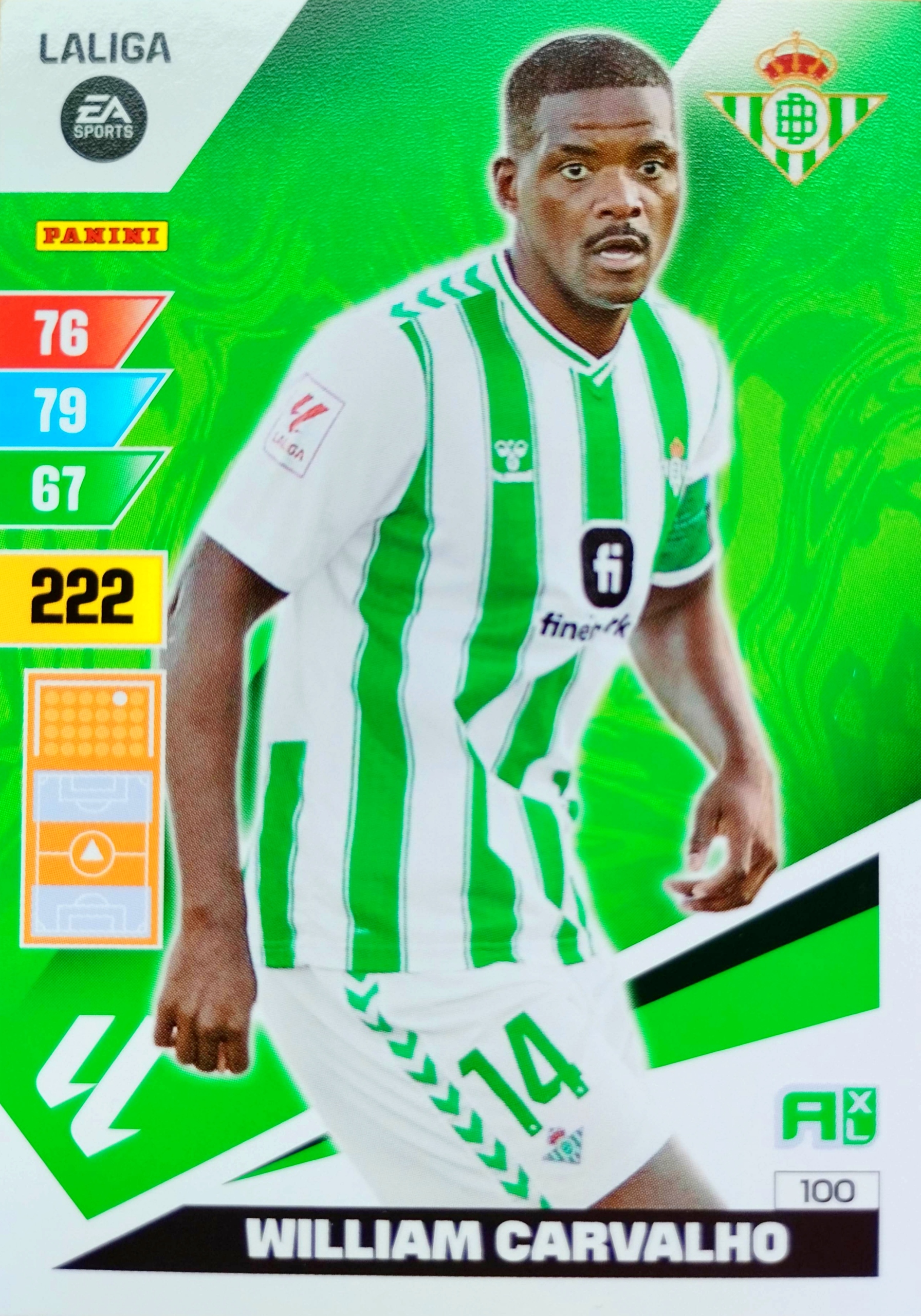 La Liga 2023-24 2024 William Carvalho 100 Real Betis