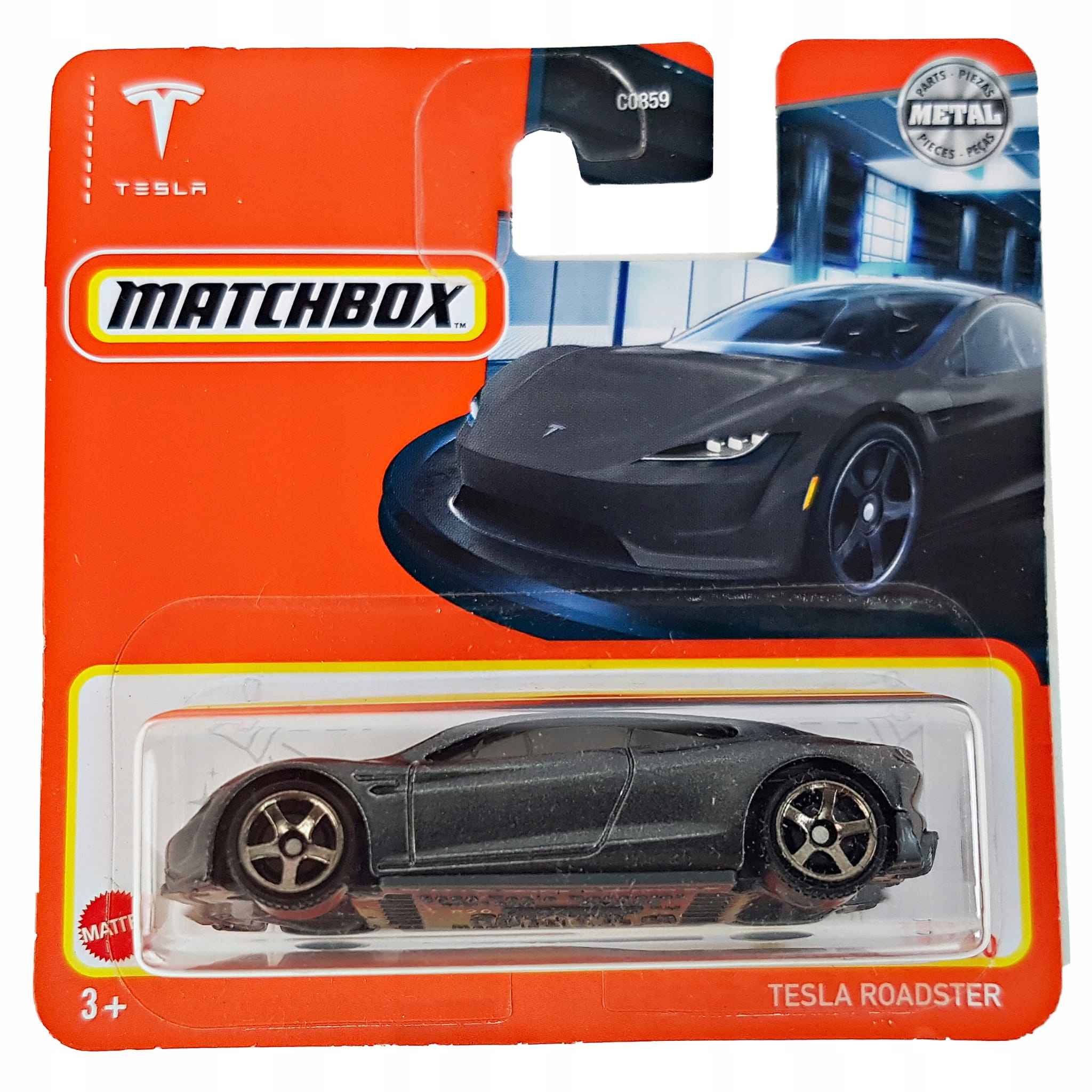 Matchbox Hfr50 Tesla Roadster Авто Samochod Автомобіль 75/100