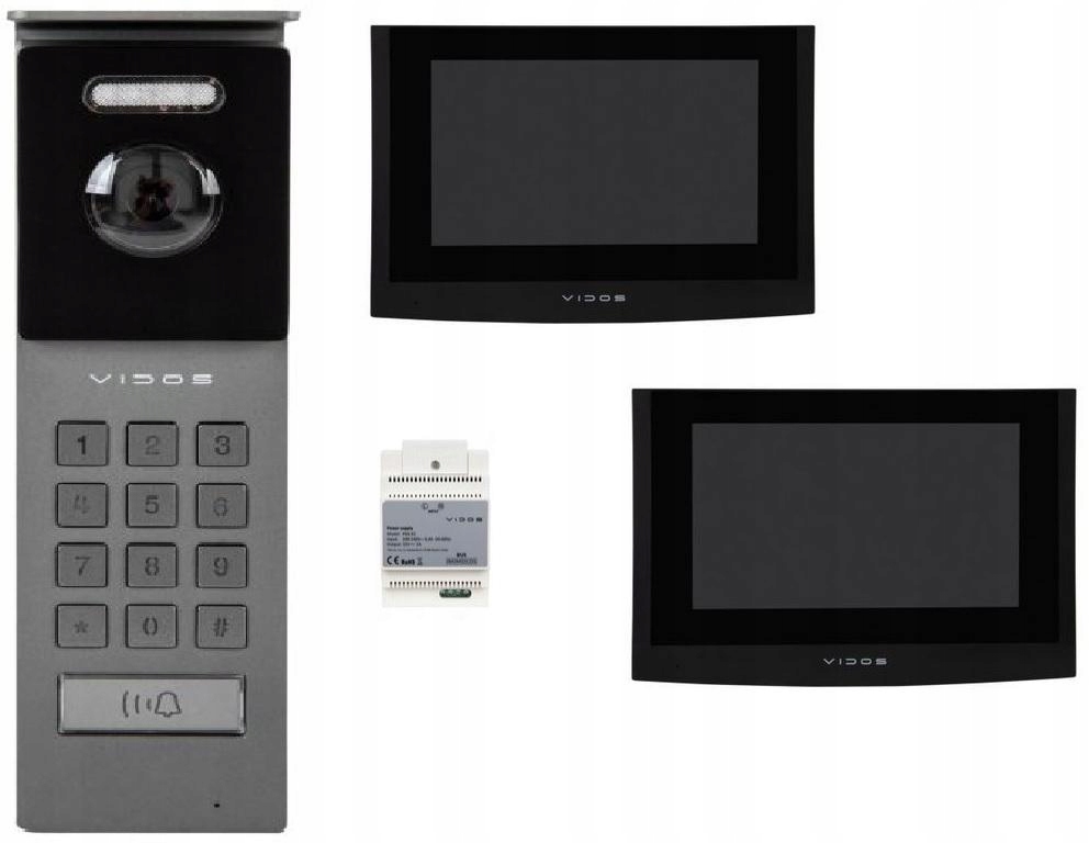 Videovrátnik Vidos 2IP S202/2x M200B-X