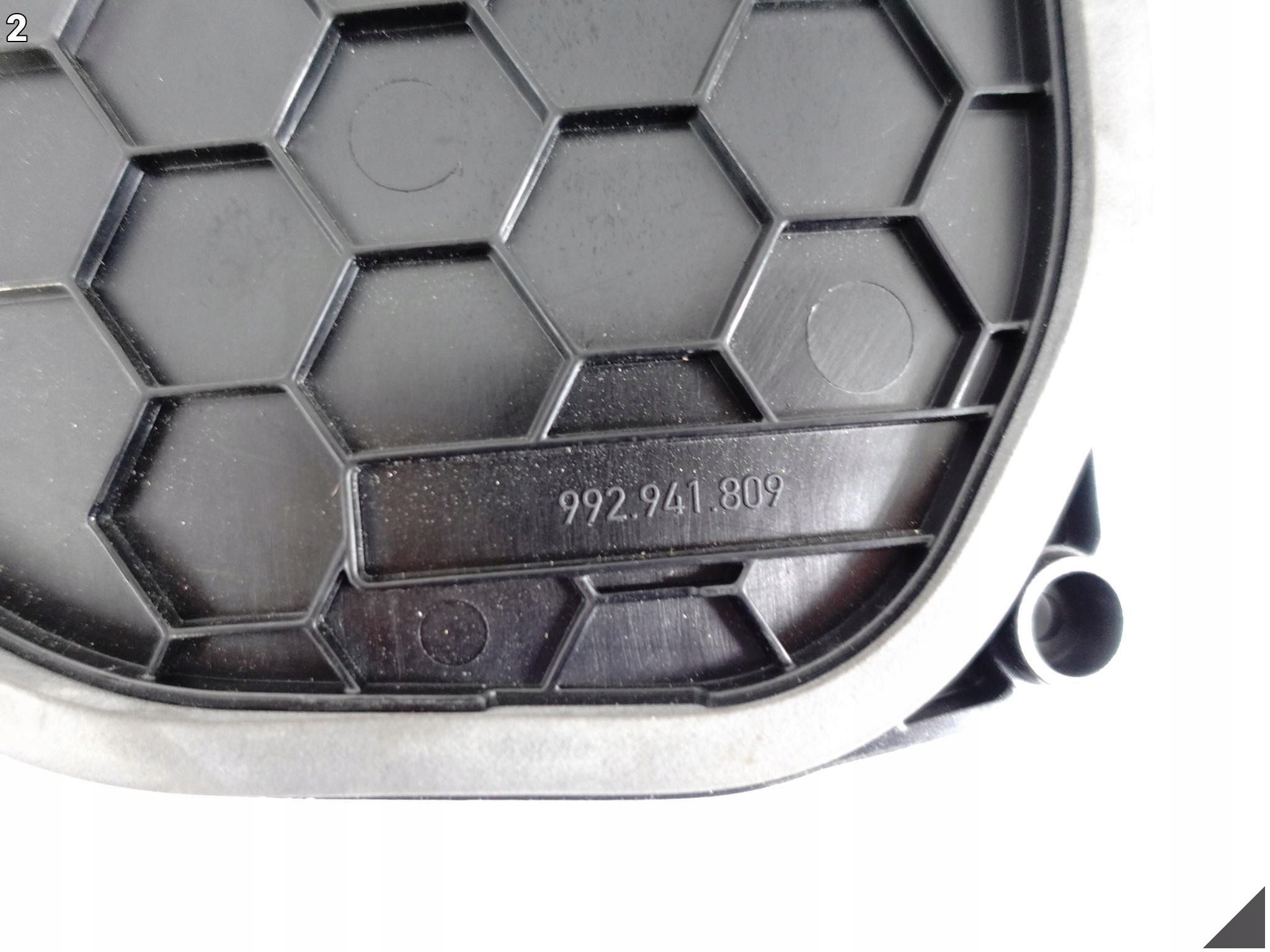 PORSCHE 911 992 19- cover spoiler cover lights front left 992941809