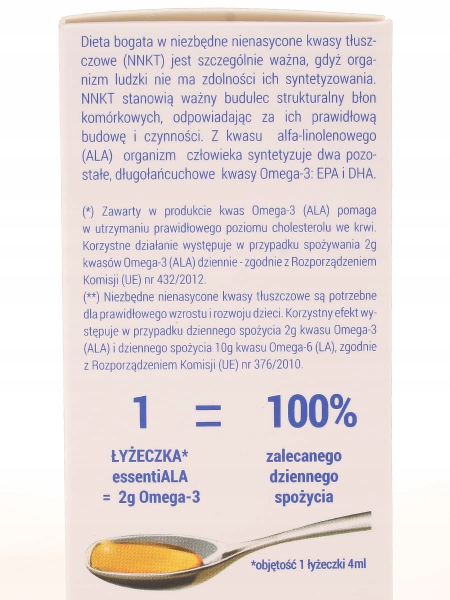 EssentiALA Omega3 90% kwasów rodziny omega 120ml Marka Essentiala