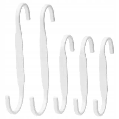 

Ikea Nereby Haczyk "s" biały 5 sztuk