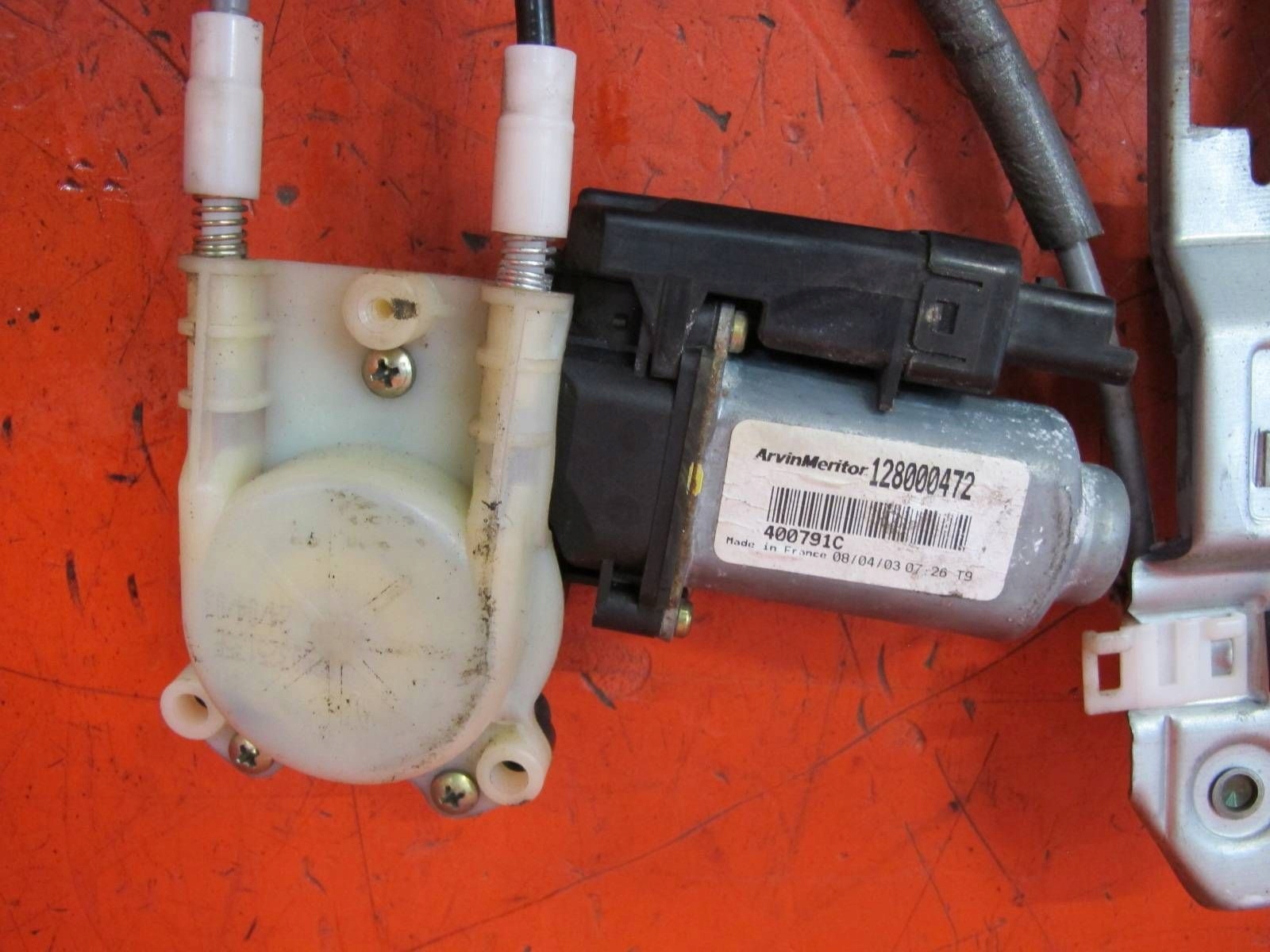 RENAULT MEGANE II 3D lift mechanism mini motor module windows right front