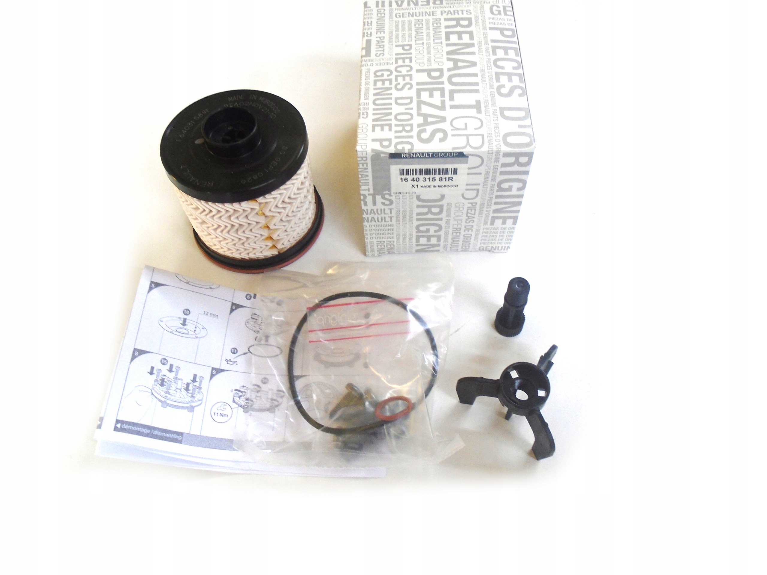 Filtr paliwa Renault Dacia 164031581R