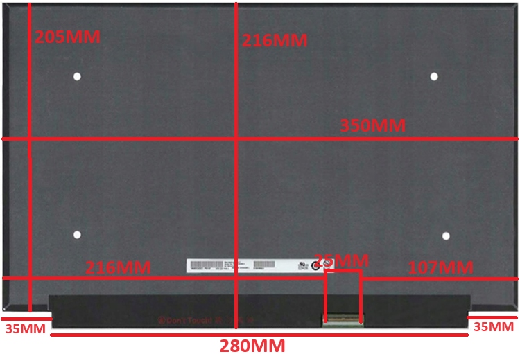 NOWA MATRYCA LP156WFG-SPP1 ZAMIENNA FHD IPS 144HZ MATOWA 100% sRGB Producent Świat Matryc