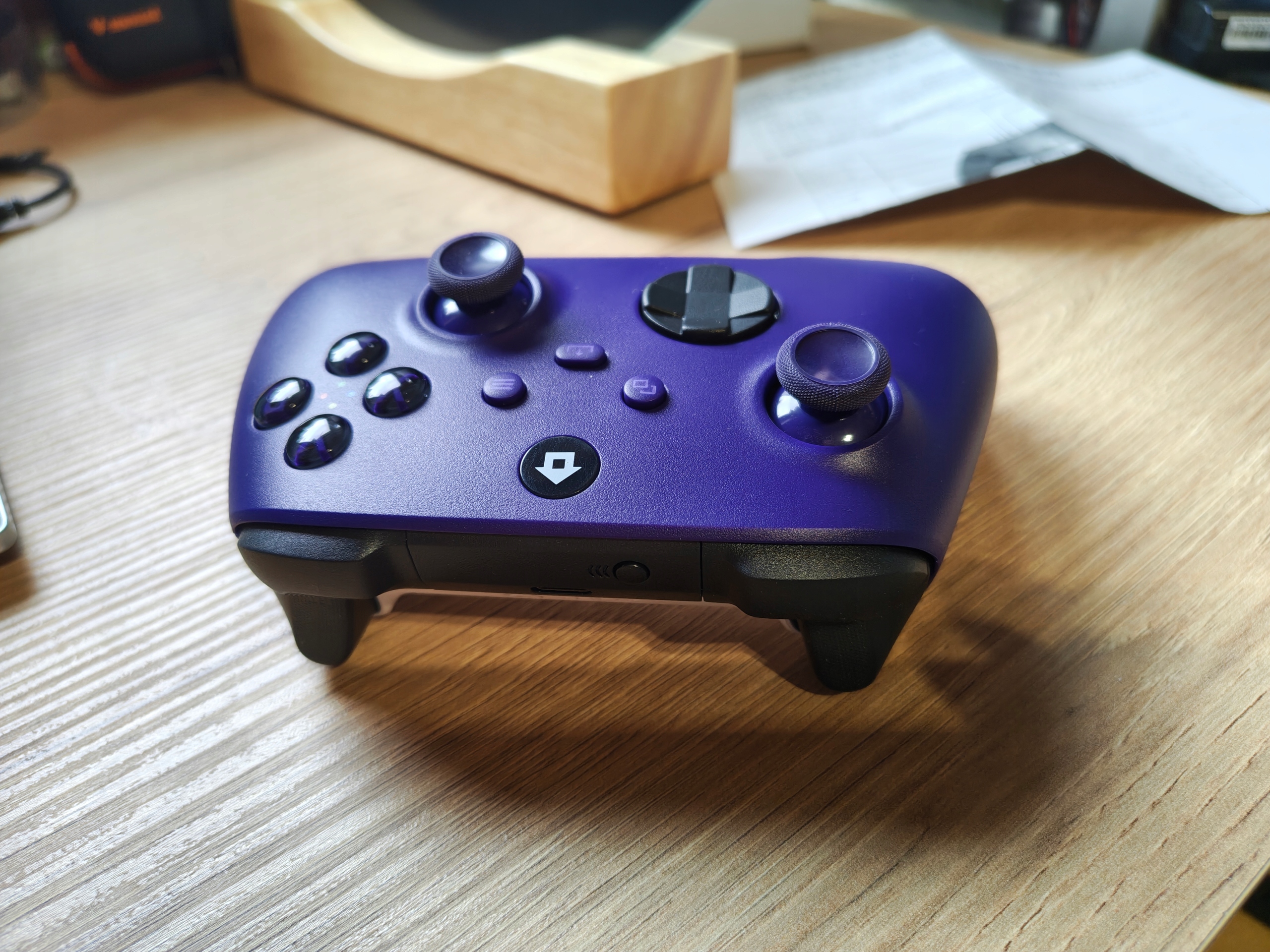 Kontroler Xbox Ms Ovládač Wireless modrý biely
