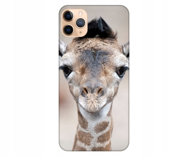 

Etui pokrowiec do iPhone 11 Pro Max Zyrafa smieszn
