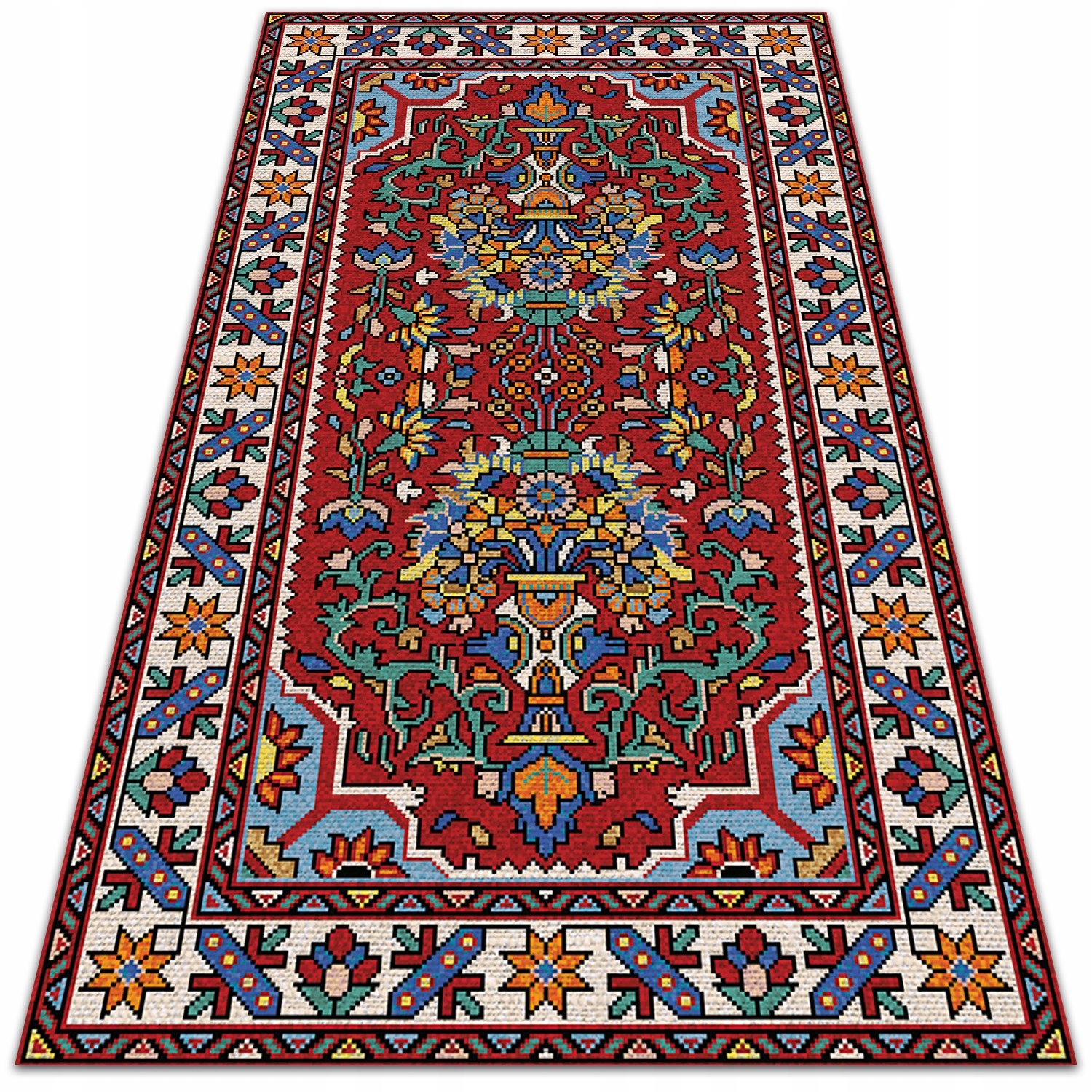 

Tarasowy winylowy dywan Stary perski styl 100x150
