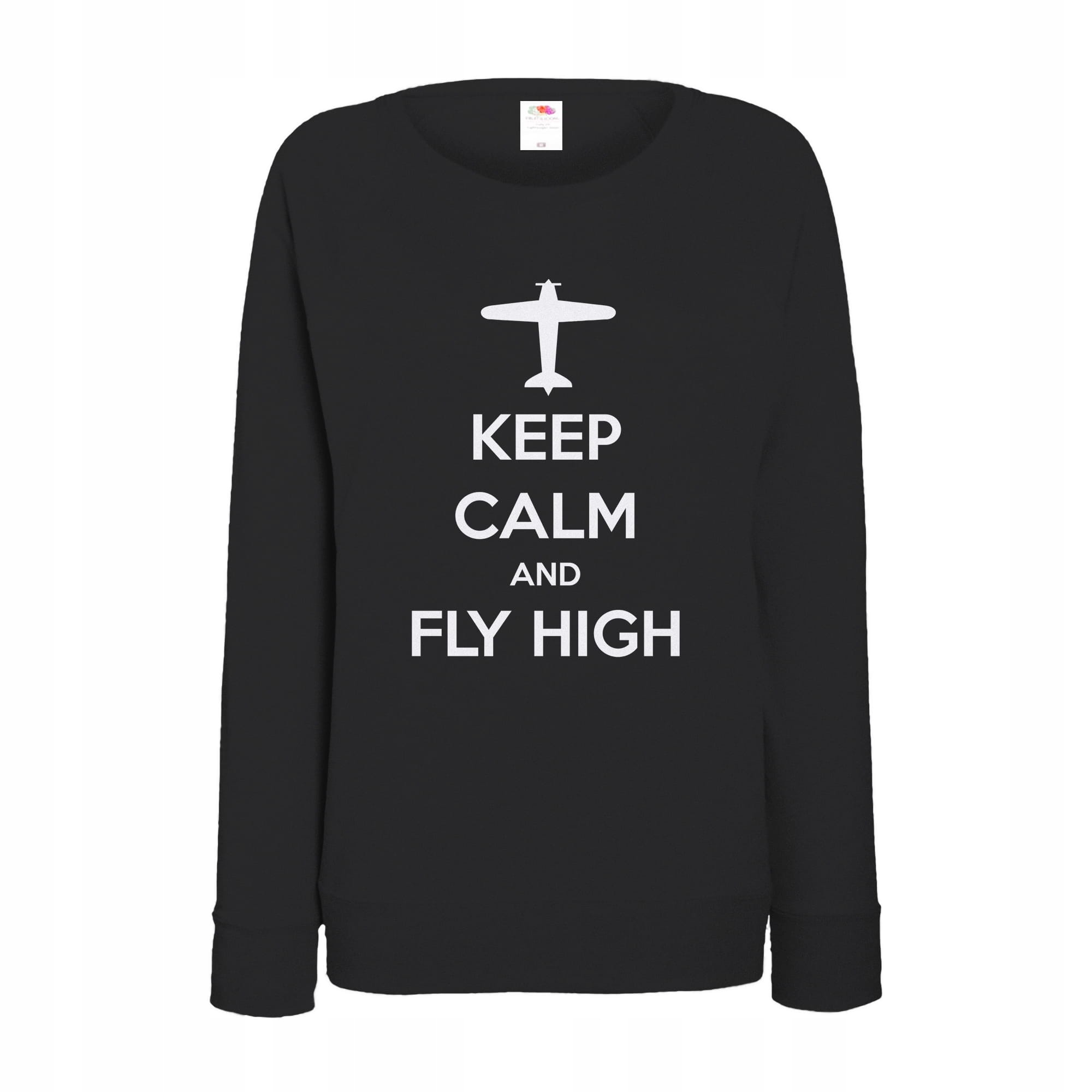 

Keep Calm Fly High latanie samoloty bluza damska