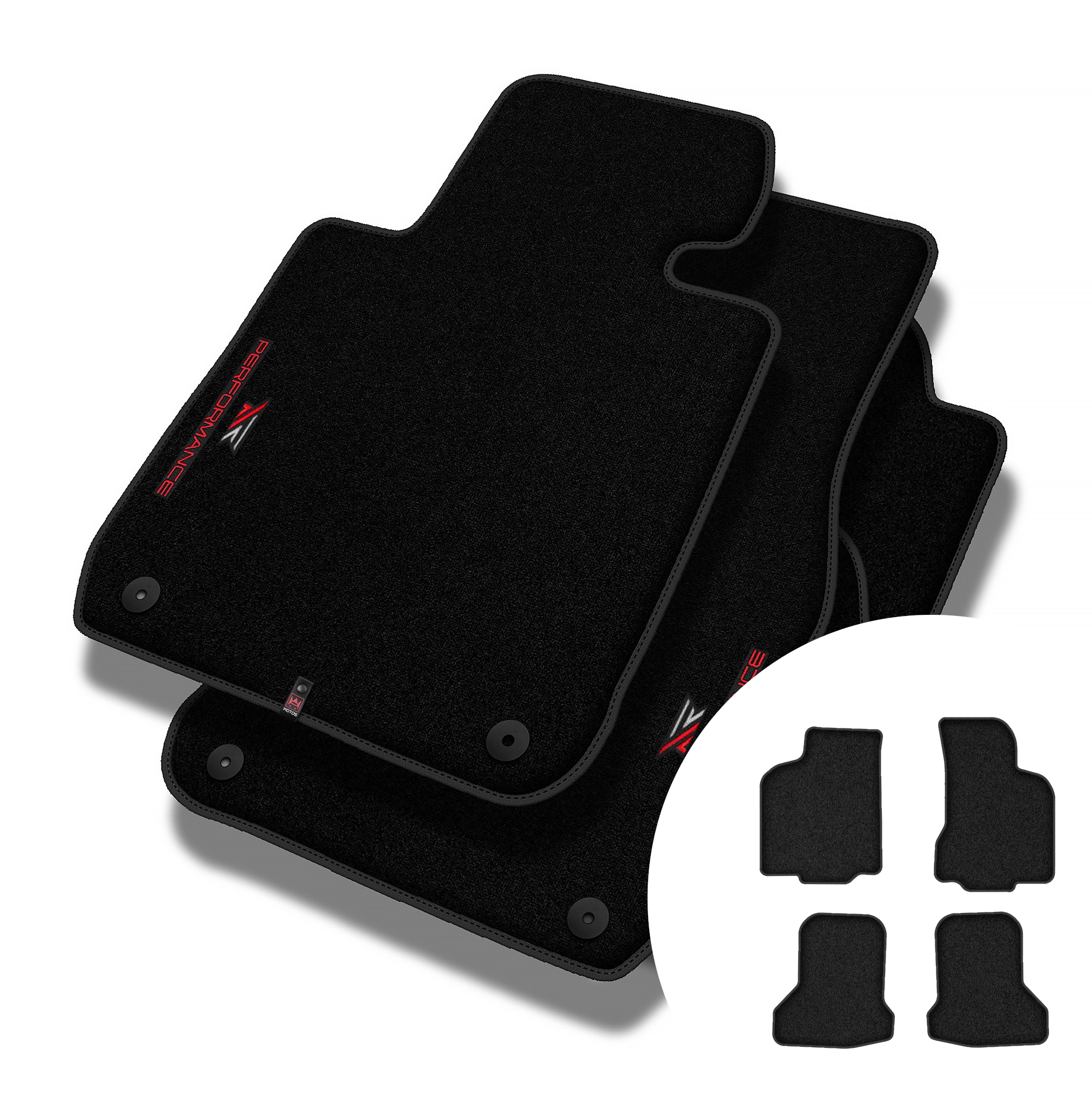 Velúrové koberčeky Performance Premium pre Volkswagen Polo III 1999-2002