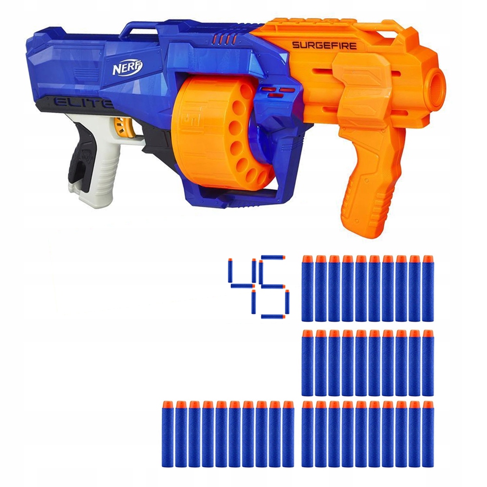 

Nerf Surgefire Obracany Magazynek 30x Strzałki