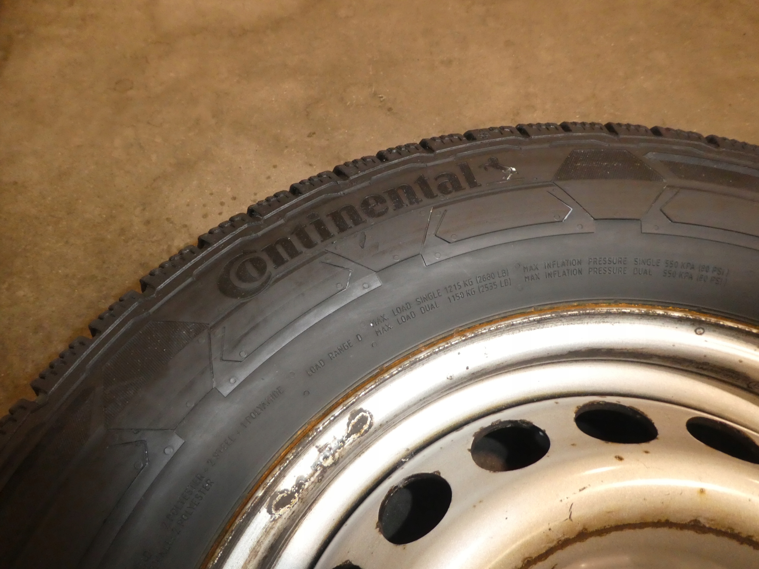 wheel spare VW CRAFTER SPRINTER A0014014802 5X130 235/65/16
