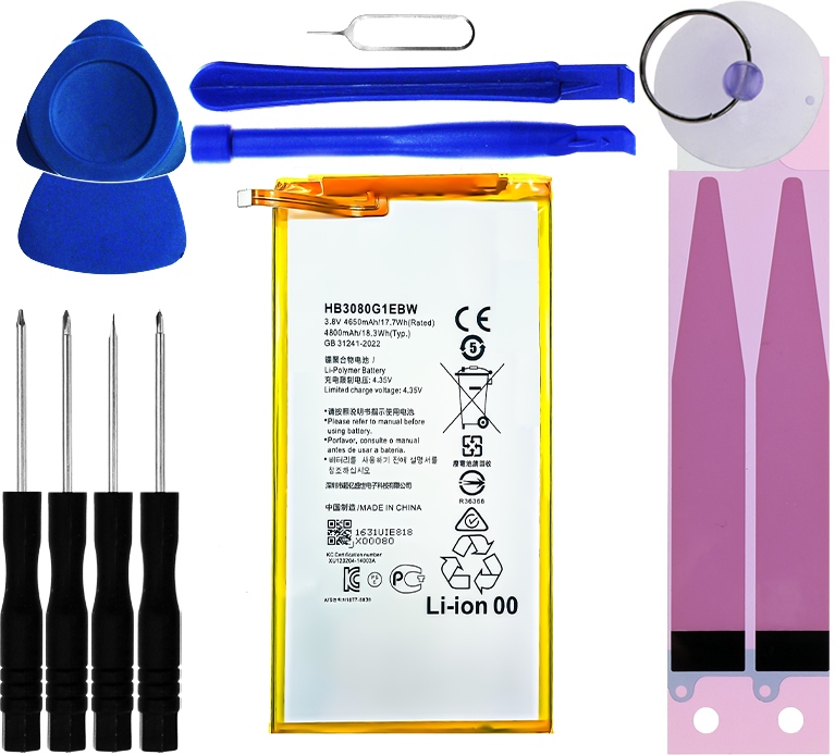 Nová baterie HB3080G1EBC pro Huawei Mediapad M1 8.0, M2 8.0, M2 Lite 8.0