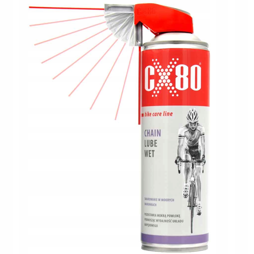 

CX80 Chain Lube Wet Mokry Smar Łańcucha Rowerowego