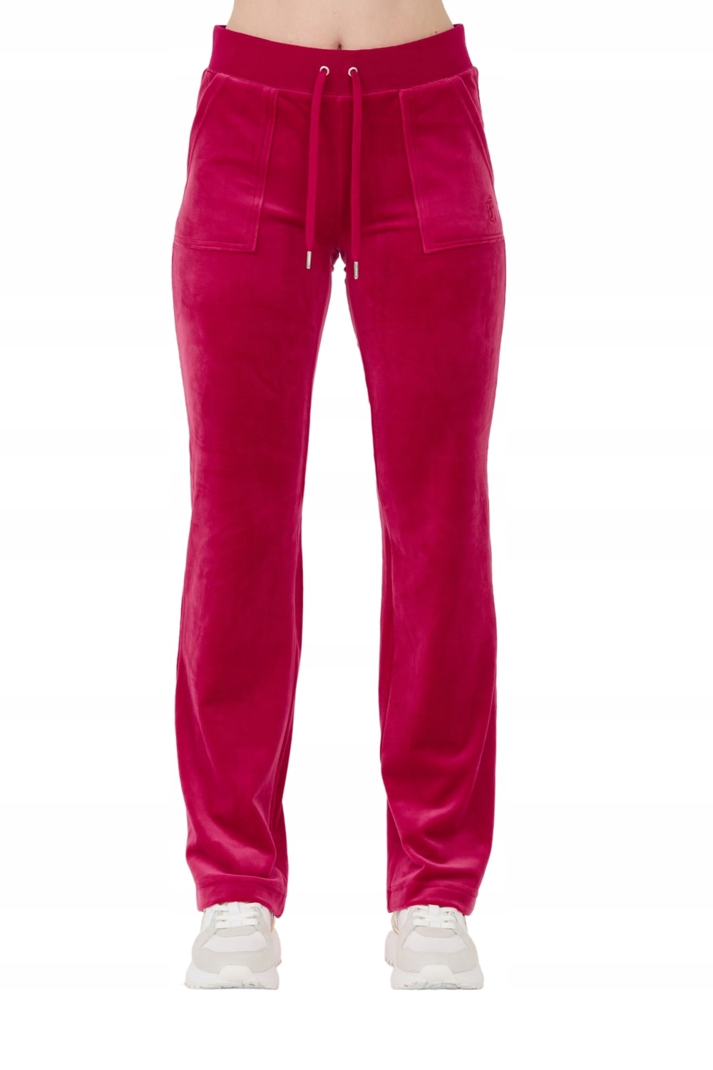 Juicy Couture Červené tepláky Del Ray Pocketed Pant S