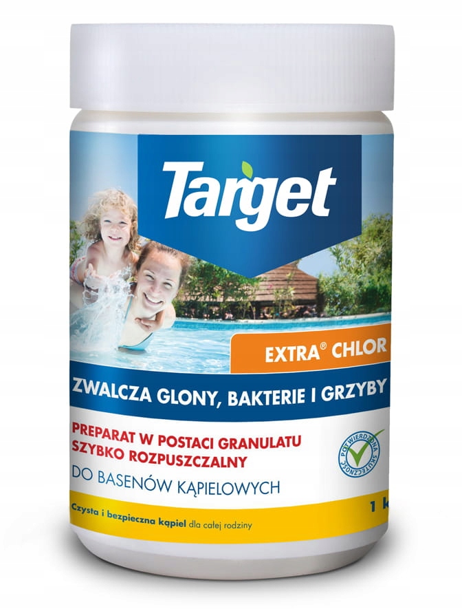 

Extra Chlor do Basenu Dezynfekcja Szok Target 1KG