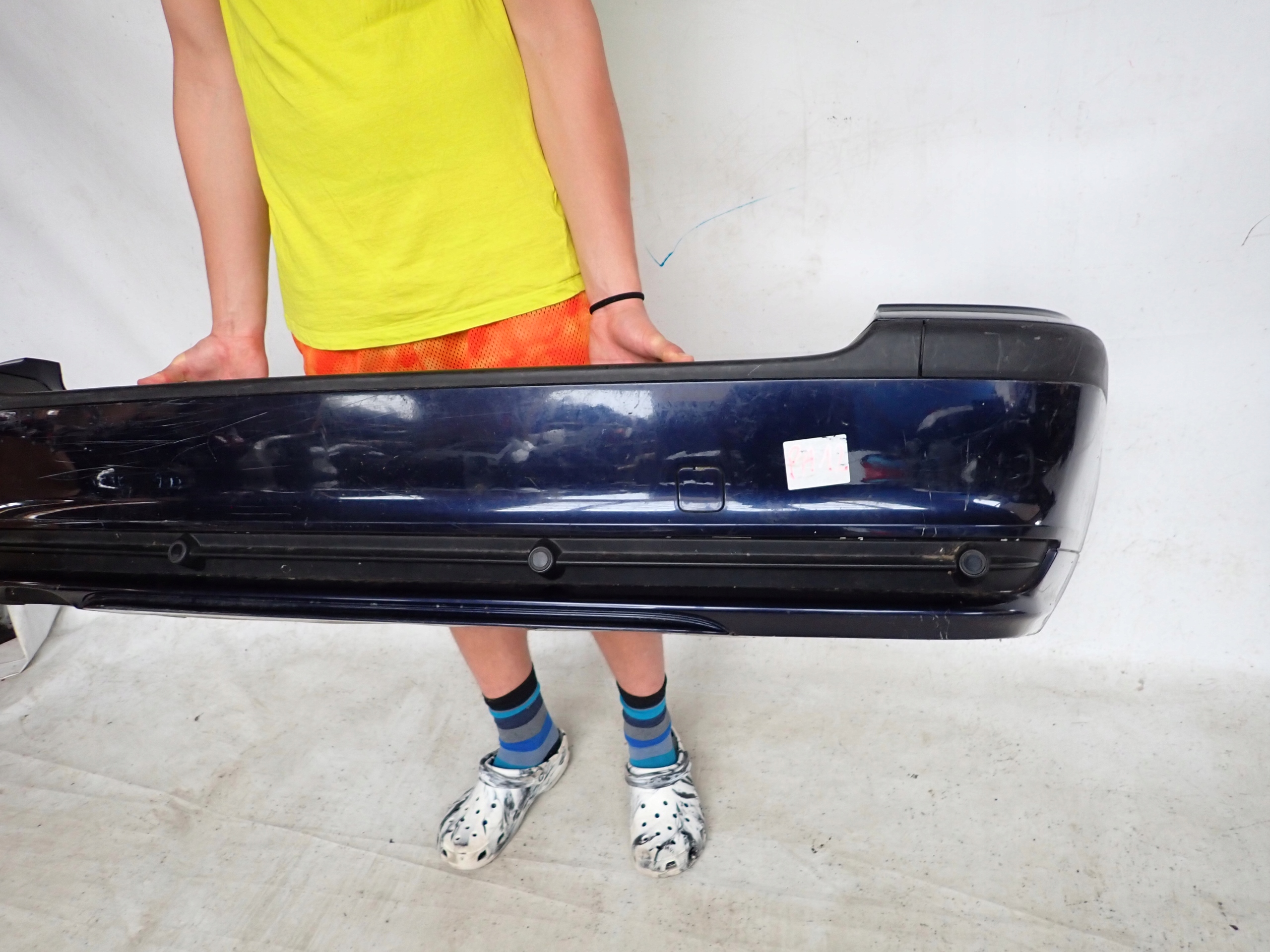 BMW 3 E46 KOMBI 98-05 bumper rear part rear PDC complete +PDC 8212584