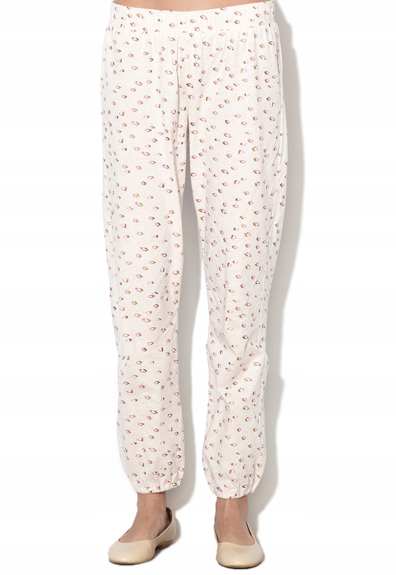 TRIUMPH DŁUGI RĘKAW PIŻAMA DAMSKA BAWEŁNIANA 44 Dekolt inny