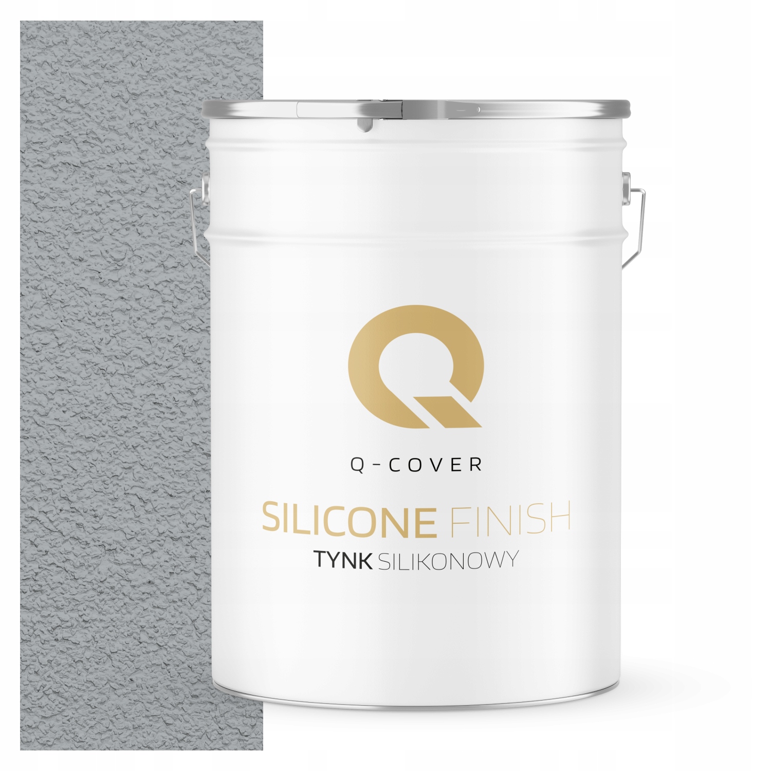 Fasádní Silikonová Omítka Šedomodrá Světlá F253 25 Kg Granulace 2.0 mm