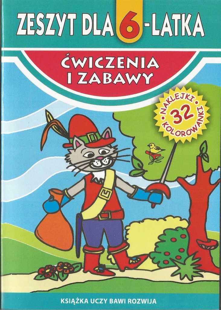Zeszyt dla 6-latka Małgorzata Korczyńska