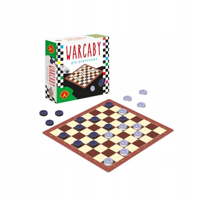WARCABY Gra Planszowa Logiczna dla Całej Rodziny Producent Alexander