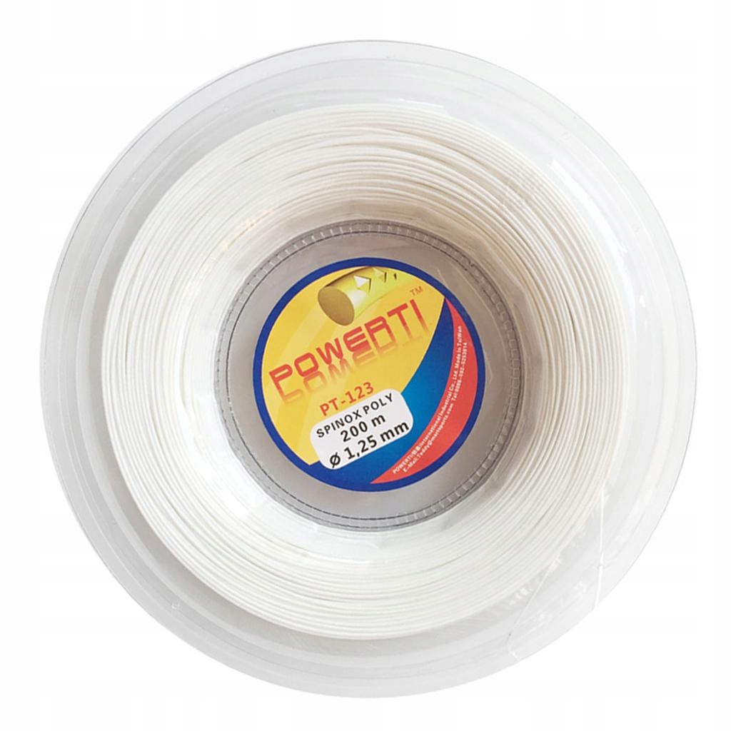 12m Tennis Racket Racquet String premium Co Polyester replacement White Marka inna