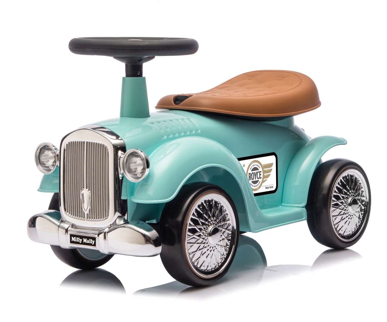Jeździk Samochodzik pojazd retro Royce na Roczek dla Chłopca 12m+