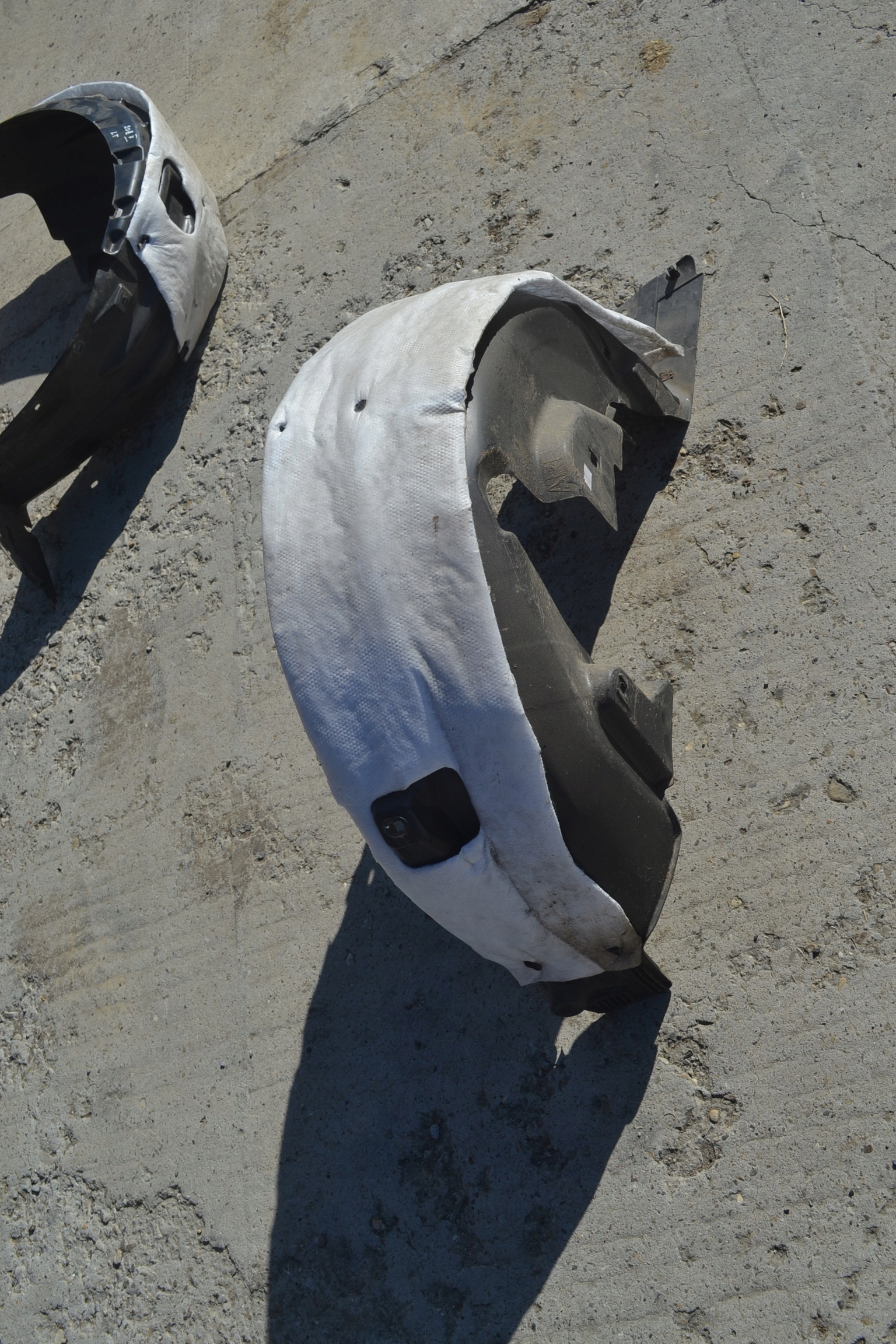 mudguard right rear part rear. tylnie Peugeot 208 II