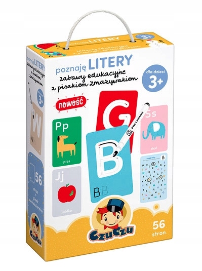 

CzuCzu: Poznaję litery. Zabawy edukacyjne z pisaki