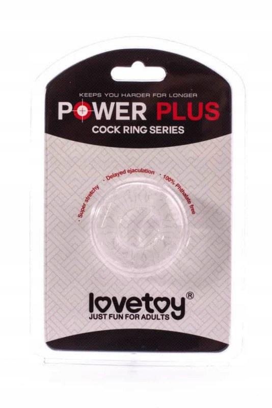 Pierścień na penisa Lovetoy Power Plus śr. 1,7cm