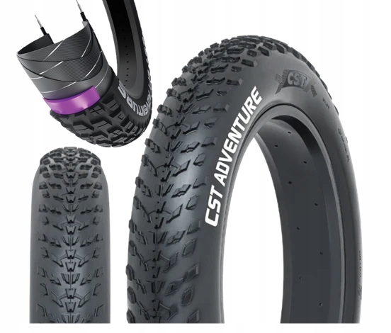 Plášť Na Kolo 20x4.5 Cst Bft Adventure Fat Bike drátěná 116-406 20"