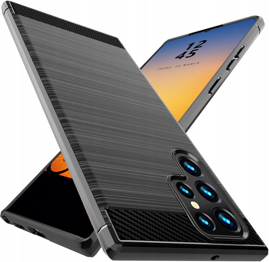

Etui Carbon Pancerne Case Do Samsung S23 Ultra