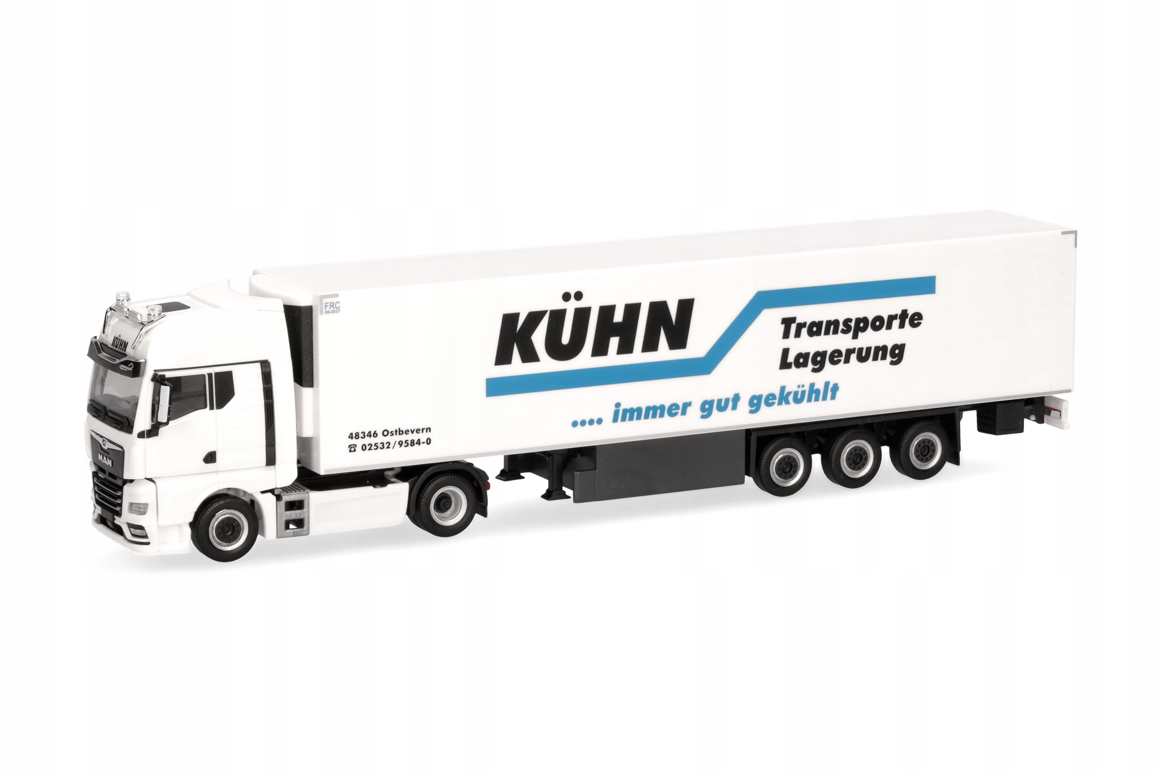 Herpa 318020 Man Tgx Gx Kühn Kühltransporte
