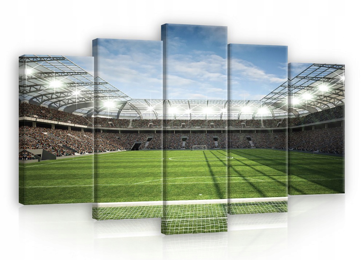 Obraz Na Plátně Canvas 100x60 Míč Stadion Zápas