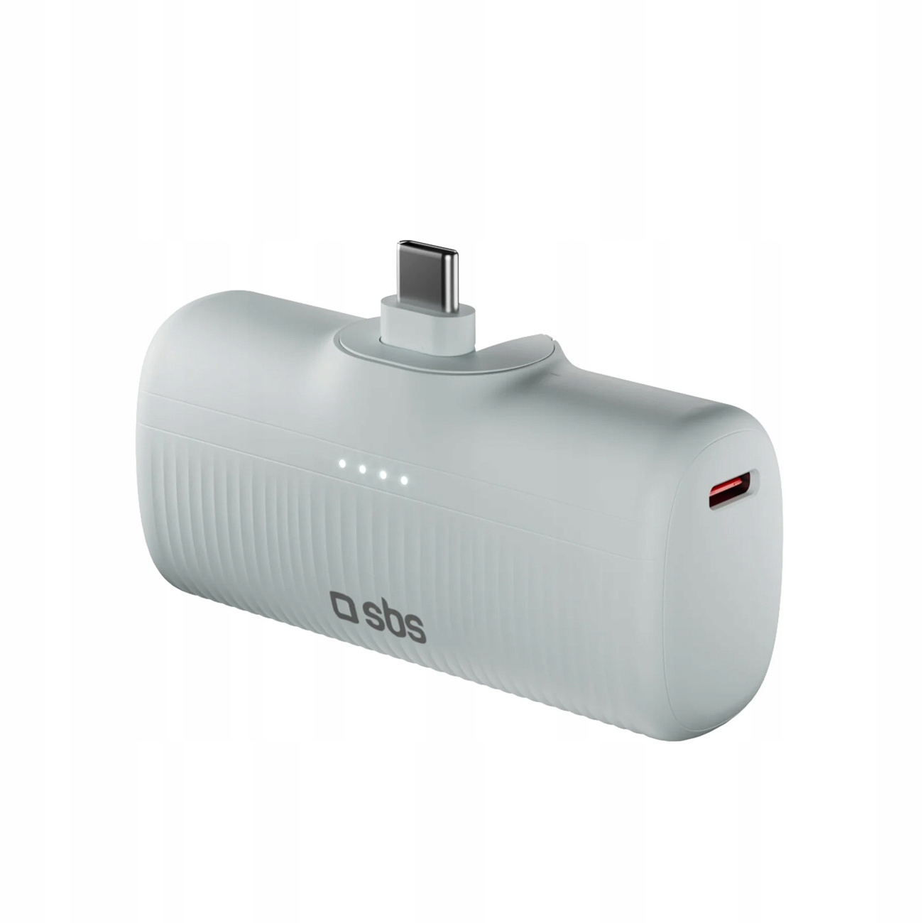 Powerbanka Ecopower 5000 Mah 10W Vestavěný Usb-c Port, Šedá, Příslušenství