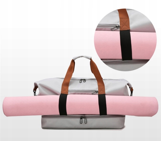 TORBA PODRÓŻNA DAMSKA MĘSKA SPORTOWA DO JOGI NA SIŁOWNIĘ TOREBKA BAGAŻ Marka inna