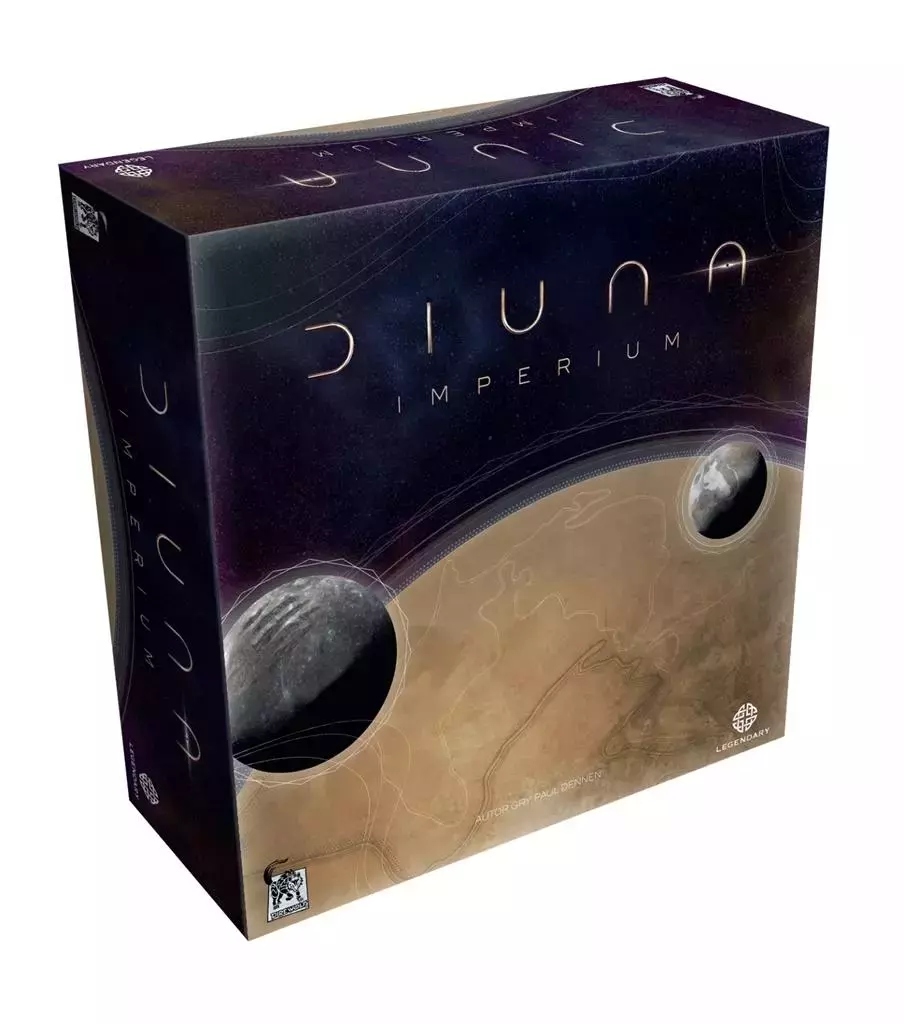 Diuna Imperium Gra Planszowa Strategiczna Filmowa Sci-fi Deck Building
