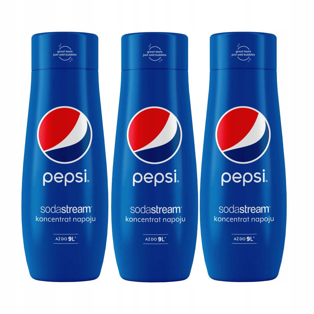 

Syrop koncentrat do wody Soda Stream Pepsi 3x440ml