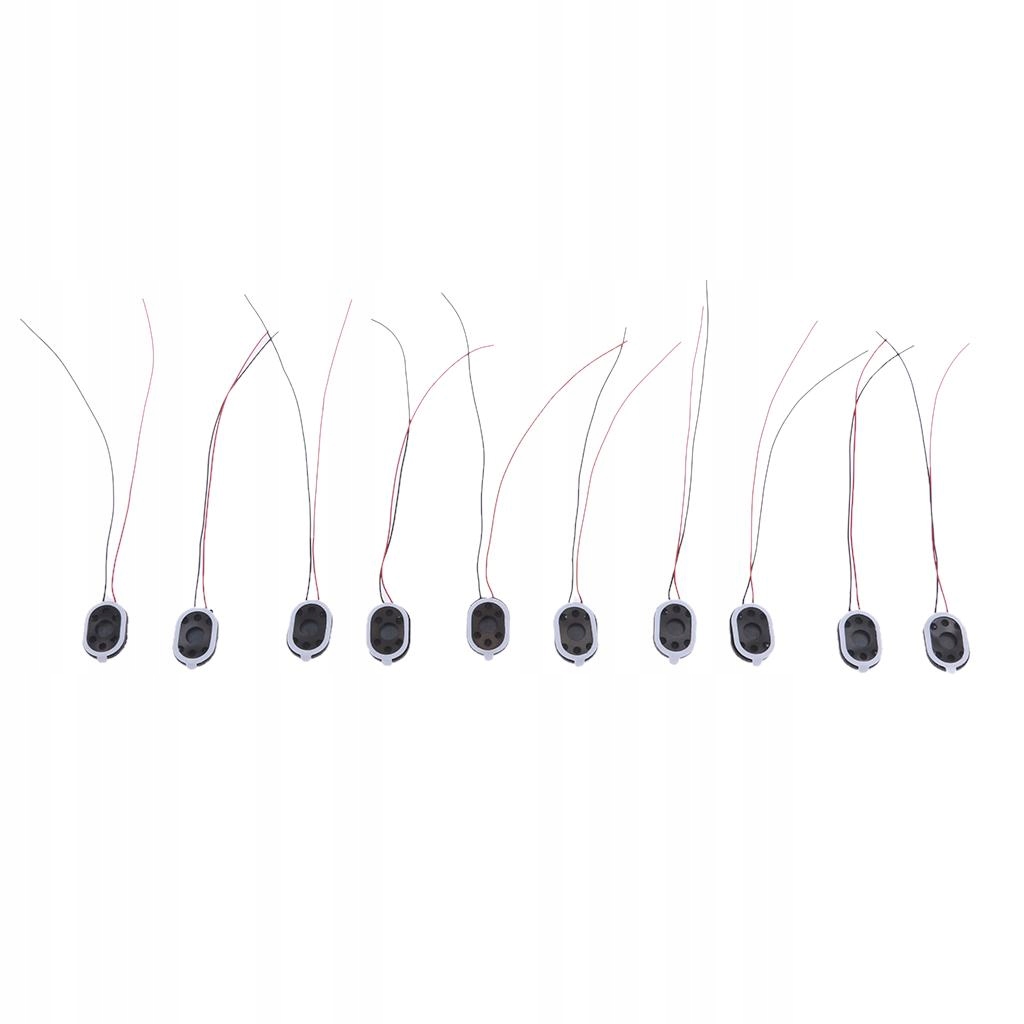 10pcs Full Range Audio Speaker 1W 8ohm Ellipse
