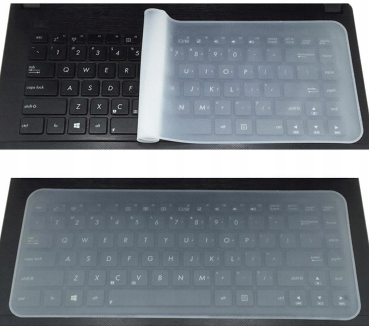 

Osłona ochronna silikonowa klawiaturę laptopa 15''