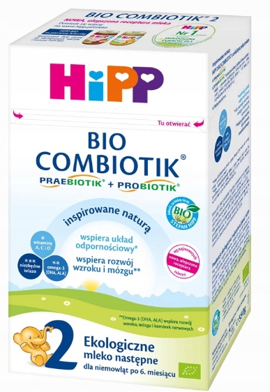 Hipp 2 Bio Combiotik Mleko Następne 550 g