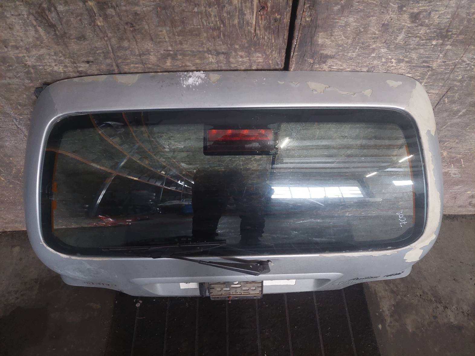 complete rear part LIGIER AMBRA and trunk door boot bumper rear part lights