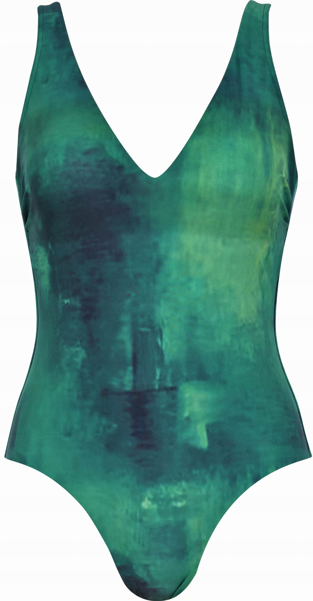 Jednodílný kostým Naturana 73468 070 zelený [Velikost 40 B]