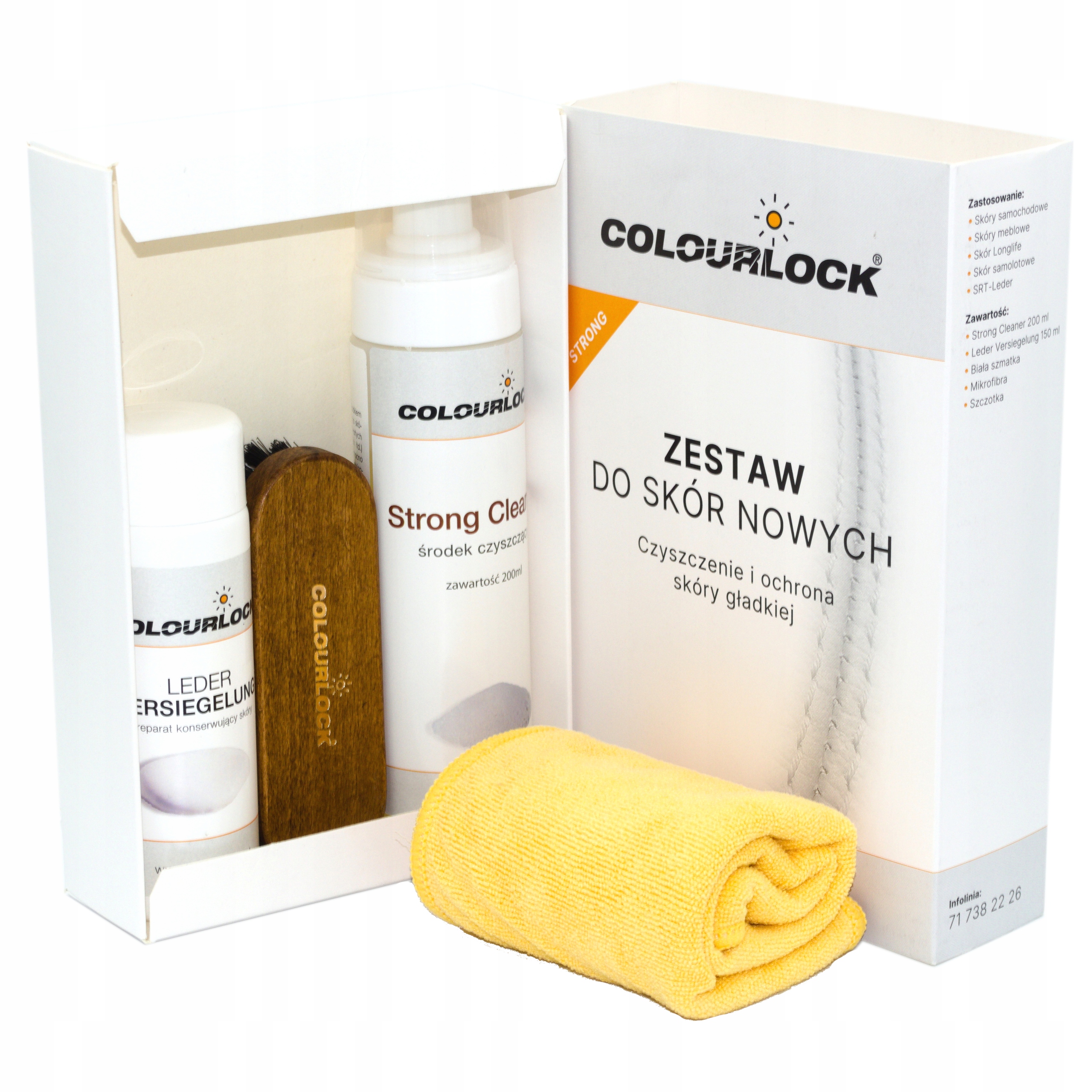 

Zestaw do skórzanej tapicerki Colourlock Strong