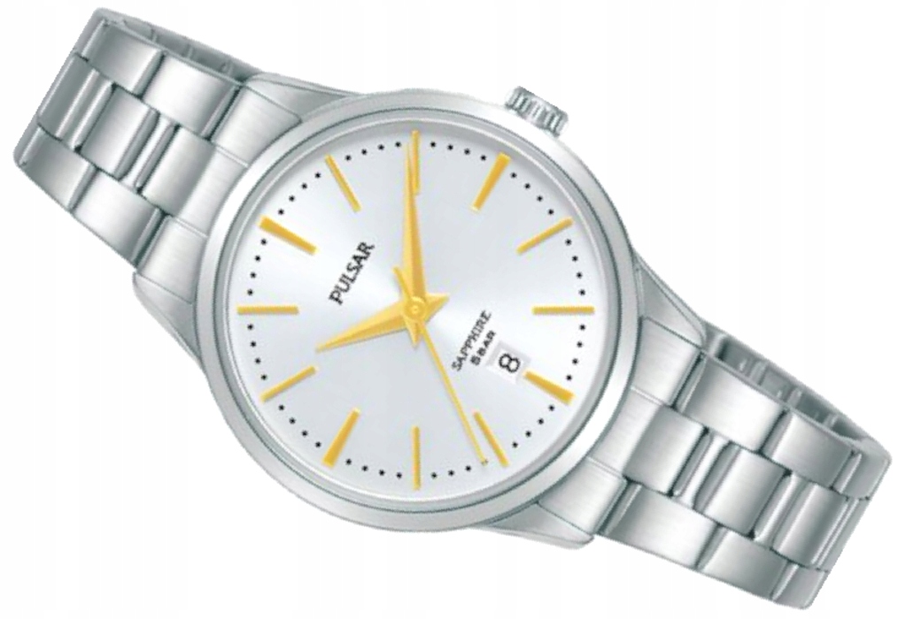 Klasické Dámské Hodinky Pulsar, Originální Safír