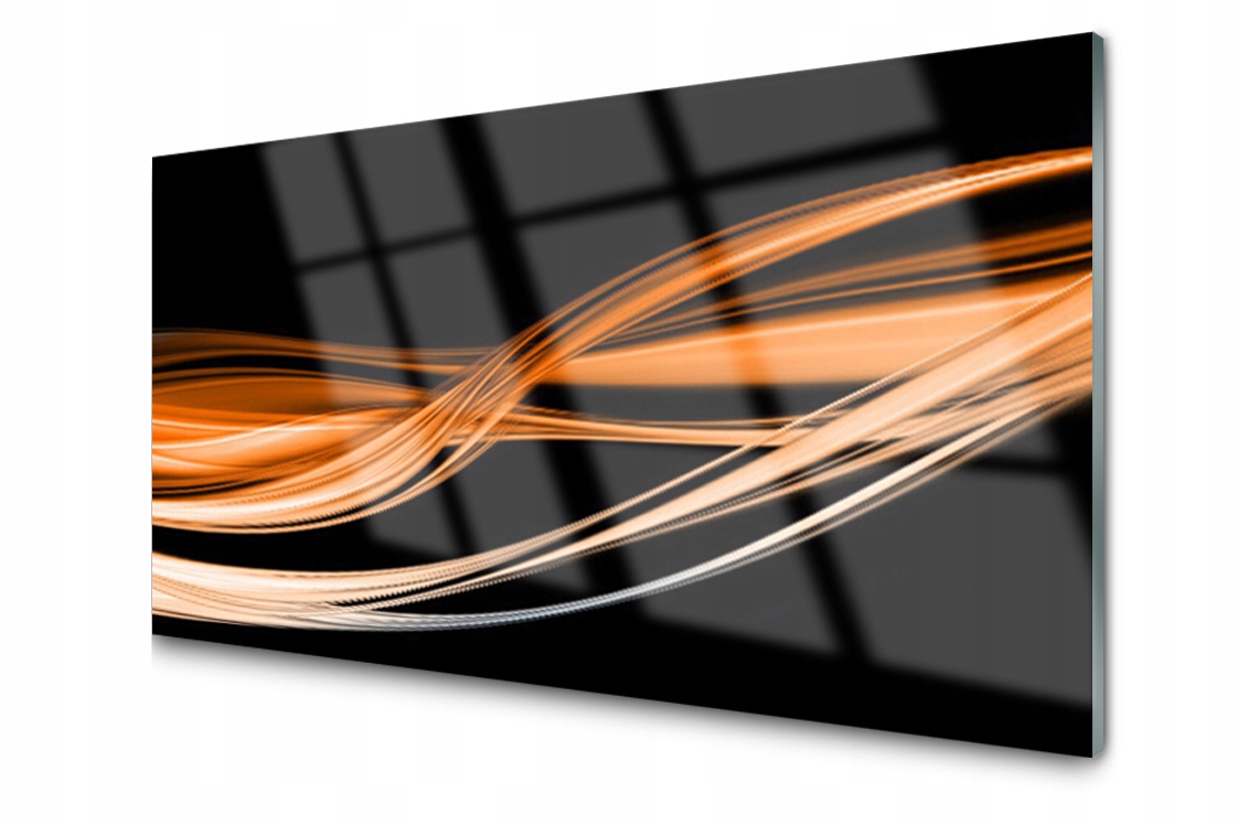 

Panel szklany Płytka Abstrakcja Fale Art 100x50