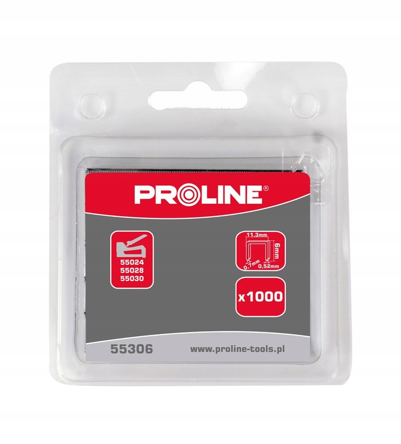 

Proline 55310 Zszywki hartowane typ A/53 10 mm